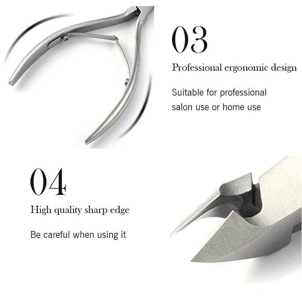 商品[国内直发] MODELONES|Professional Stainless Steel Nail Cuticle Nippers,价格¥60,第4张图片详细描述