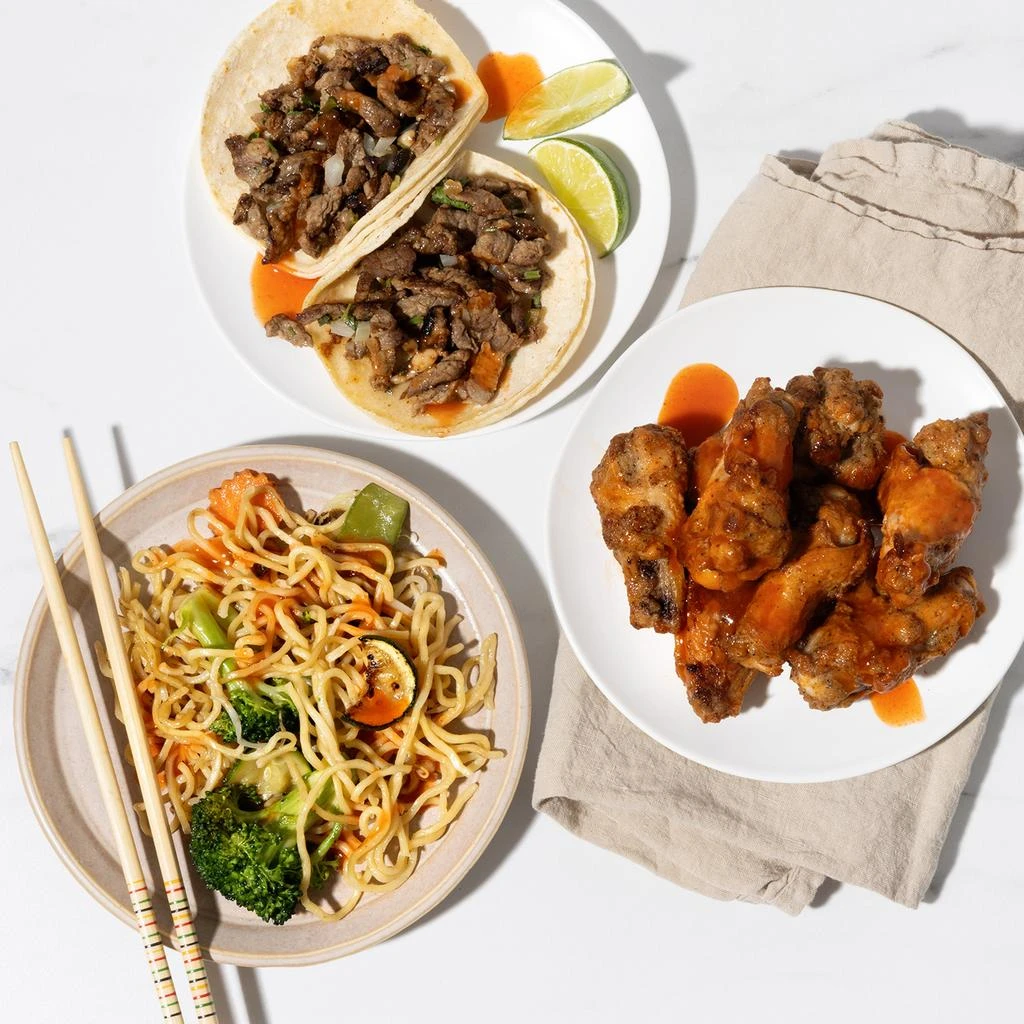 商品Thoughtfully|Gourmet, Street Food Sauces Hot Sauce and BBQ Gift Set, Set of 6,价格¥277,第3张图片详细描述