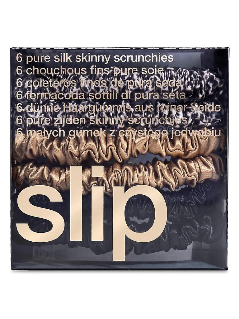 商品Slip|Skinnies Set of 6 Scrunchies,价格¥293,第2张图片详细描述