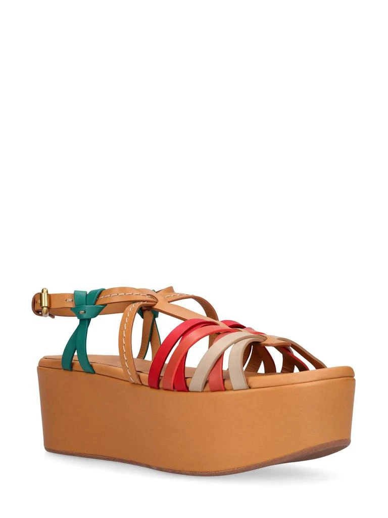 商品See by Chloé|60mm Ortiz Leather Wedges,价格¥1525,第2张图片详细描述