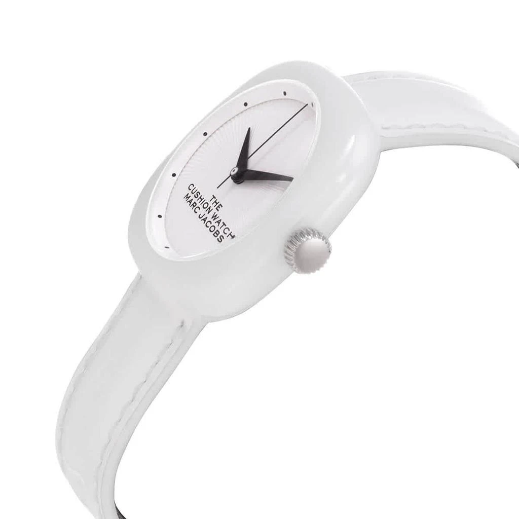 商品Marc Jacobs|The Cushion Quartz White Dial Ladies Watch MJ0120184709,价格¥526,第2张图片详细描述