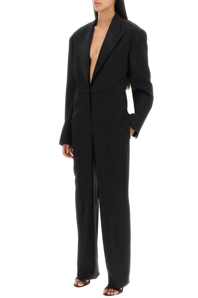 商品Stella McCartney|Stella mccartney wool tuxedo jumpsuit,价格¥7261,第4张图片详细描述