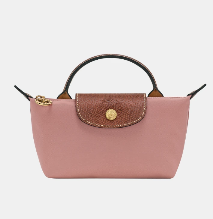 商品Longchamp|珑骧女士 Le Pliage短柄可折叠化妆包饺子包手拿包（香港仓发货）,价格¥724,第1张图片