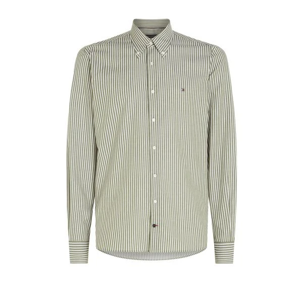 商品Tommy Hilfiger|Striped cotton shirt,价格¥730,第1张图片