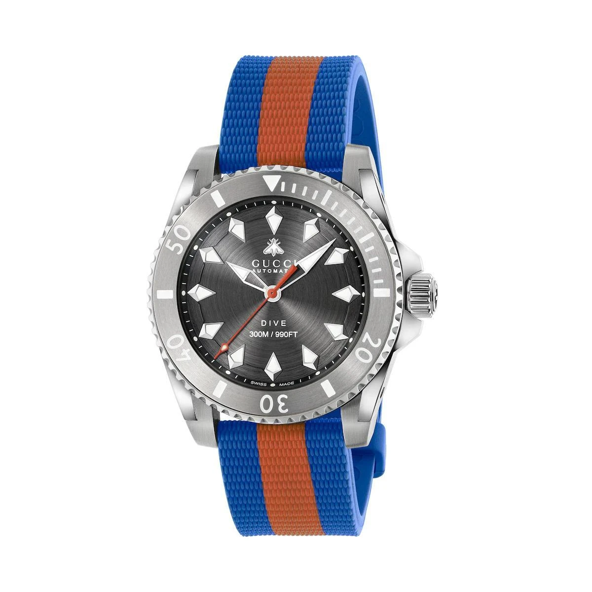 商品Gucci|【预售】 古驰 25春夏 男士 腕表 GUCCI DIVE系列腕表，40毫米 750542 IC4A0 8489 ,价格¥17147,第1张图片
