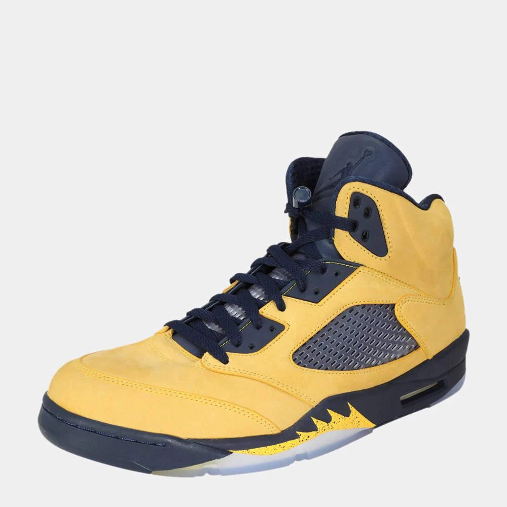 商品[二手商品] Jordan|Air Jordan 5 Retro SP 'Michigan' Sneakers (13 US) EU 46,价格¥2463,第2张图片详细描述