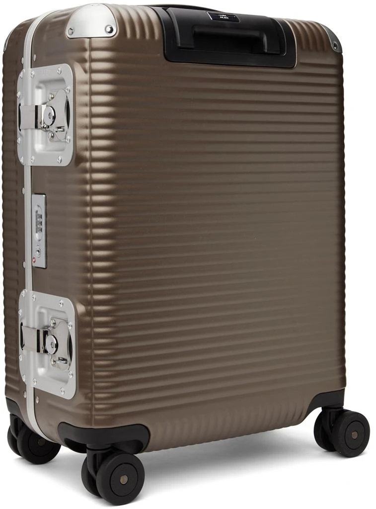 商品FPM Milano|Brown Bank Light Spinner 55 Suitcase,价格¥4450,第4张图片详细描述