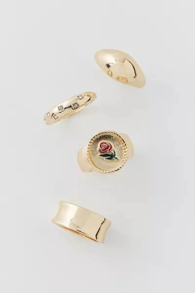 商品Urban Outfitters|Meadow Statement Ring Set,价格¥154,第3张图片详细描述