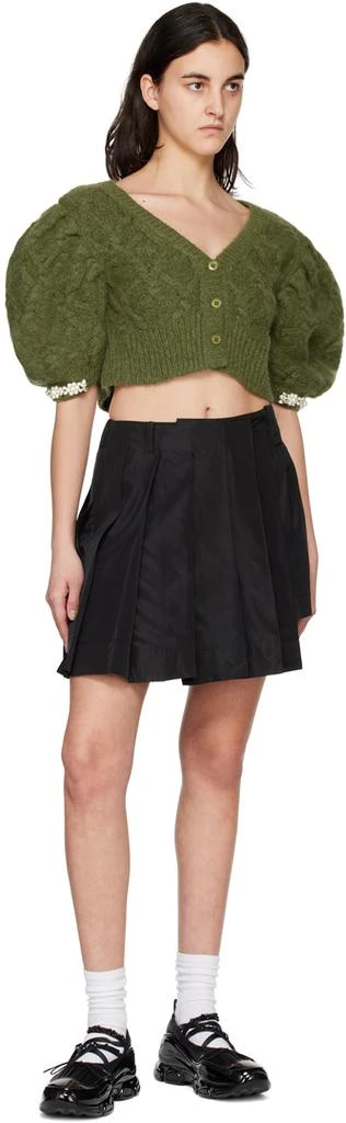 商品Simone Rocha|Black Pleated Front Skort,价格¥2835,第4张图片详细描述