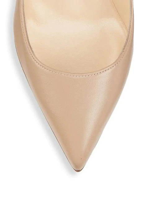 商品Christian Louboutin|Pigalle Follies 85 Leather Pumps,价格¥5190,第4张图片详细描述