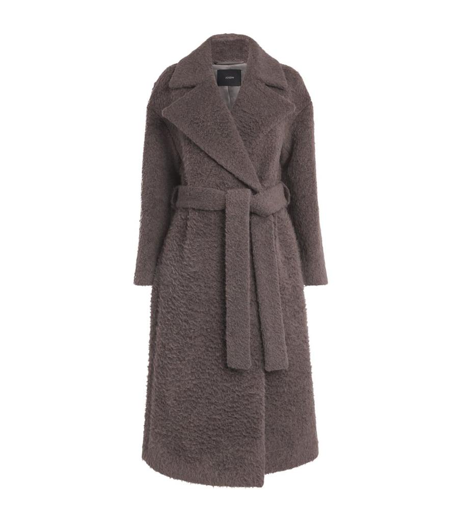 Joseph Alpaca-Virgin Wool Blanket Chalon Coat - Coats - BeyondStyle