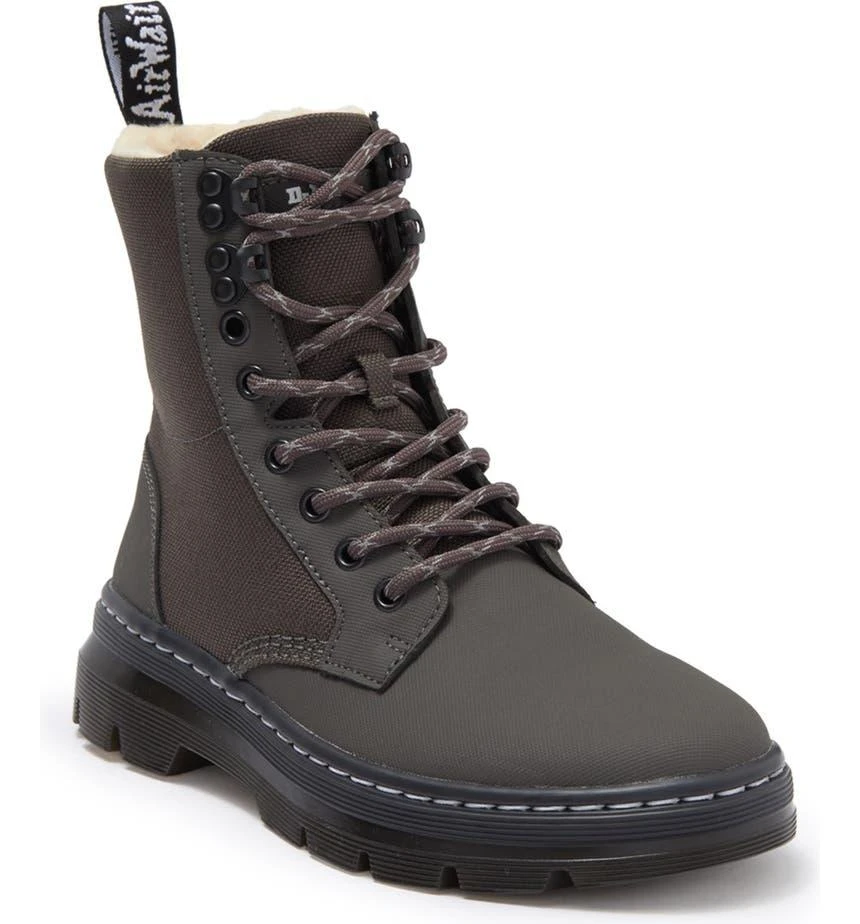 商品Dr. Martens|Combs II Faux Shearling Lined Lug Sole Boot,价格¥600,第1张图片