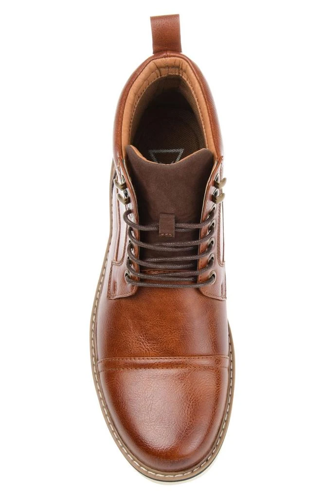商品Vance Co.|Lucien Vegan Leather Cap Toe Boot,价格¥332,第4张图片详细描述