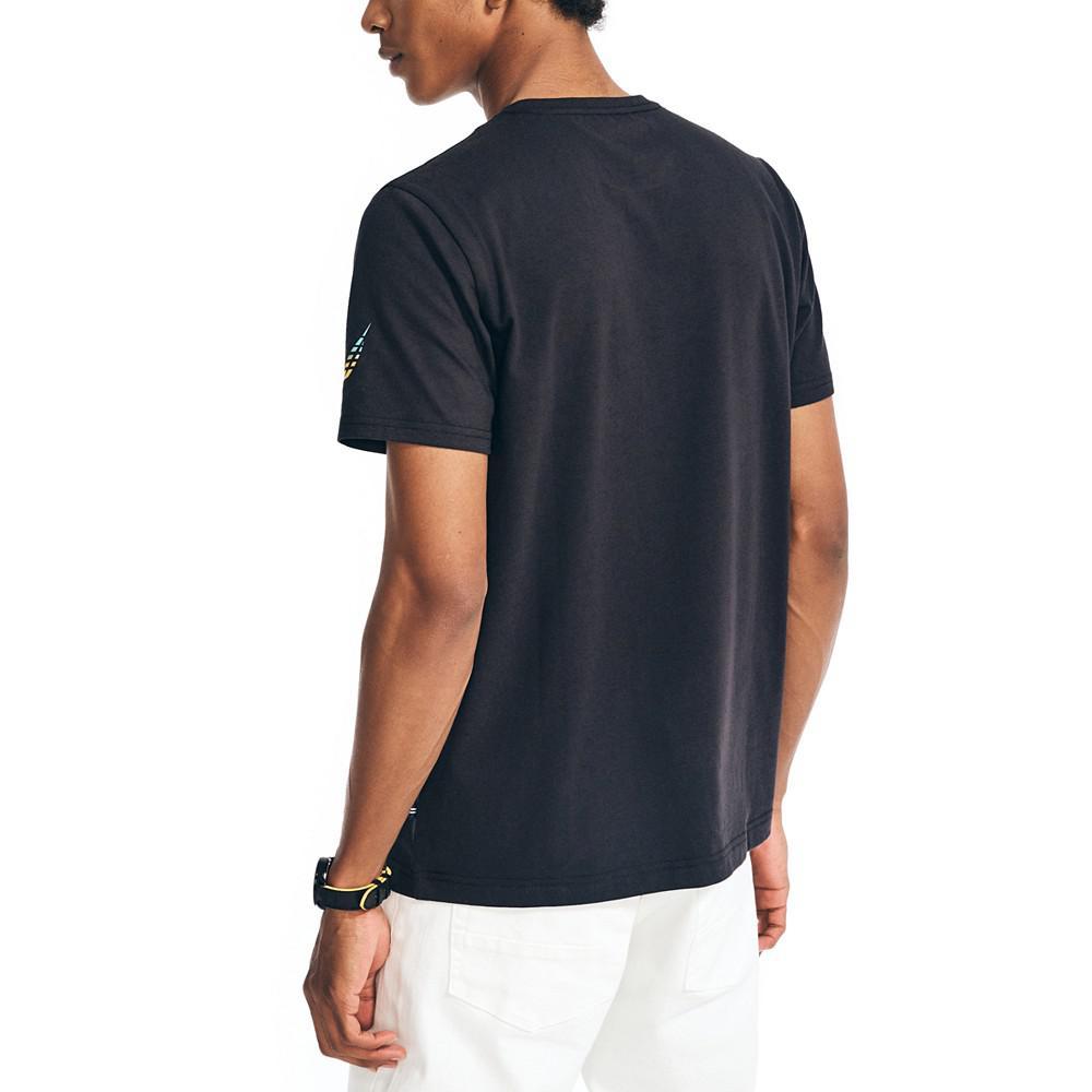 商品Nautica|Men's Sustainably Crafted Logo Pocket T-shirt,价格¥194,第4张图片详细描述