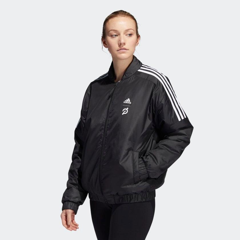 商品Adidas|Women's adidas  x Peloton Bomber Jacket,价格¥369,第4张图片详细描述
