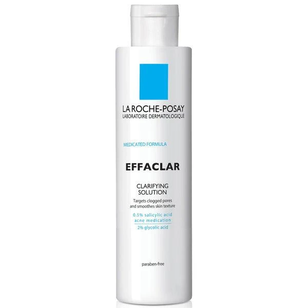 商品La Roche Posay|La Roche-Posay Effaclar Clarifying Solution Facial Toner for Acne Prone Skin with Salicylic Acid and Glycolic Acid, 6.76 Fl. Oz.,价格¥140,第1张图片