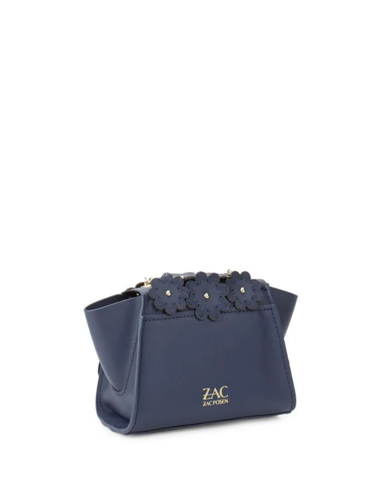 商品Zac Posen|Eartha 真皮立体花朵迷你斜跨包,价格¥787,第4张图片详细描述