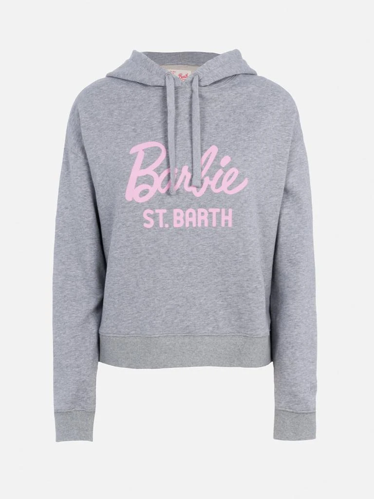 商品Mc2 Saint Barth|Woman Cotton Hoodie Mindy With Barbie Logo | Barbie Special Edition,价格¥1593,第2张图片详细描述