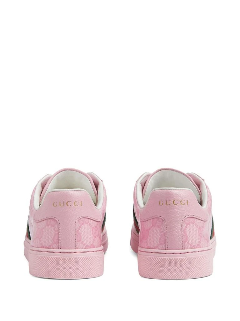 商品Gucci|GUCCI - Gucci Ace Leather Sneakers,价格¥6123,第2张图片详细描述