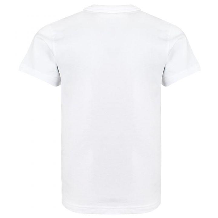 Boys White Short Sleeve T Shirt商品第3张图片规格展示