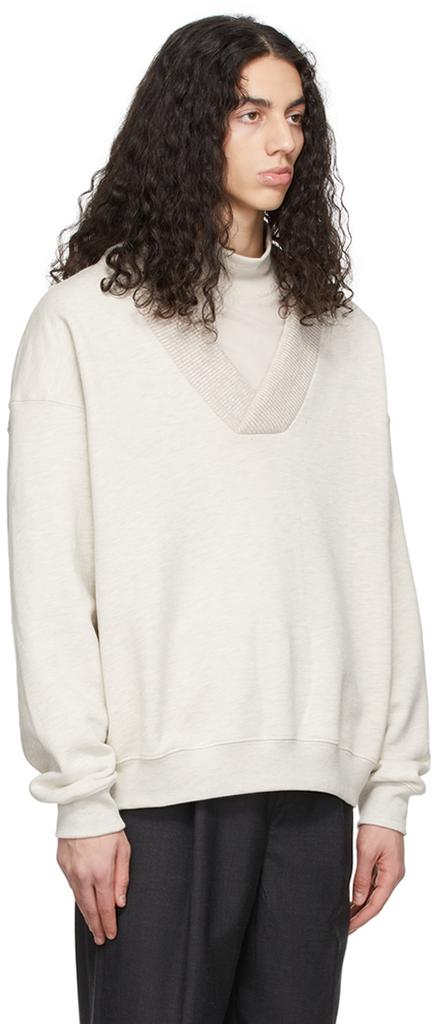 Off-White Cotton Sweatshirt商品第2张图片规格展示