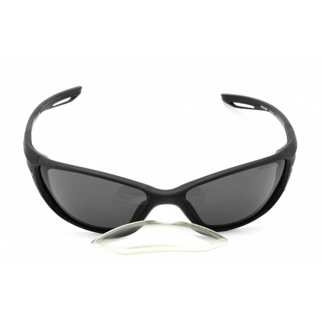 商品NIKE|Nike Men's Sunglasses - Full Rim Matte Black Oval Shape Frame | NIKE ZONE DZ7356 010,价格¥298,第2张图片详细描述