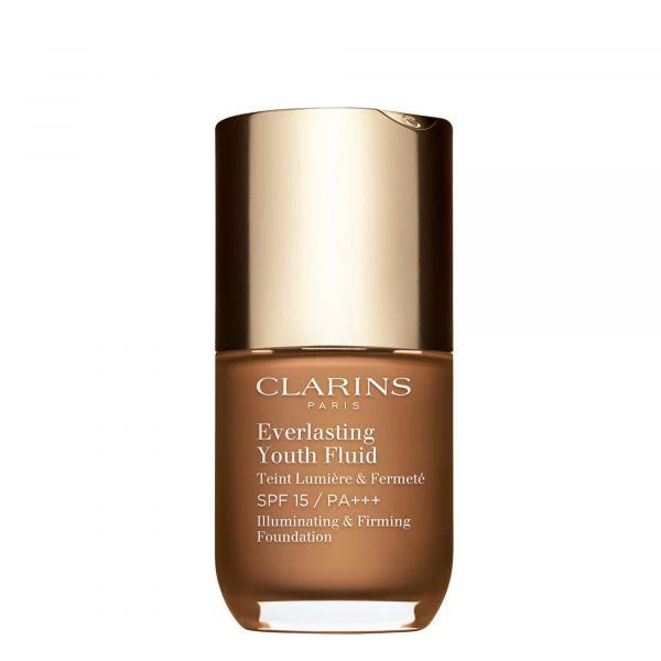 商品Clarins|- Everlasting Youth Fluid Illuminating & Firming Foundation SPF 15 - # 118.5 Chocolate 30ml/1oz,价格¥105,第1张图片