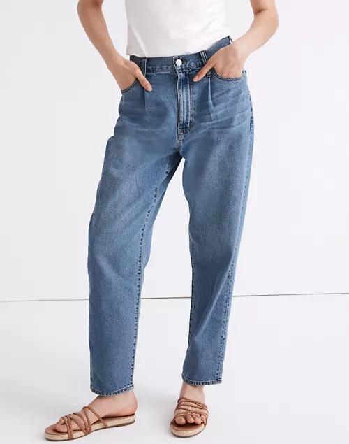 Baggy Tapered Jeans in Jewell Wash商品第4张图片规格展示