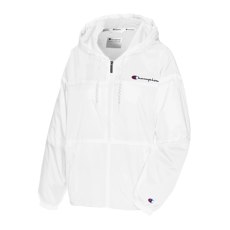 Champion 女士时尚拼色连帽拉链夹克 J5688-550769-100 商品