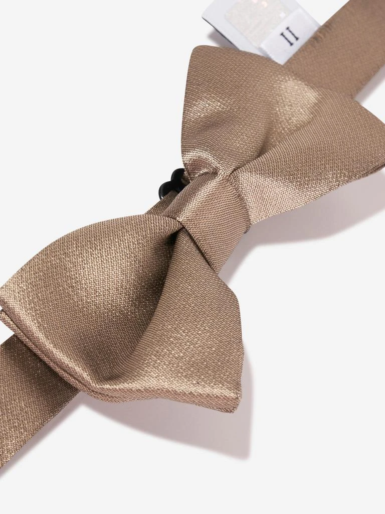 商品Dolce & Gabbana|Dolce & Gabbana Baby Boys Silk Bow Tie in Gold,价格¥664,第3张图片详细描述