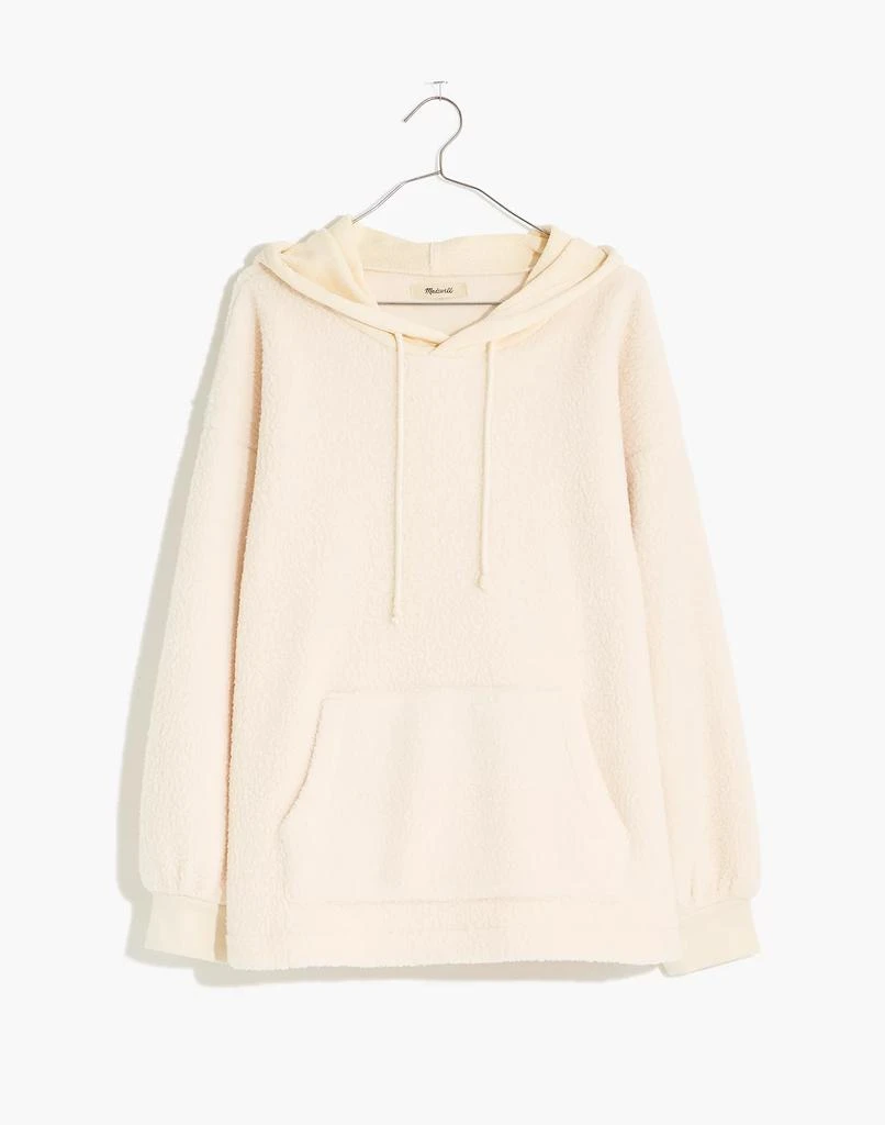 商品Madewell|(Re)sourced Fleece Bubble-Sleeve Hoodie Sweatshirt,价格¥315,第2张图片详细描述