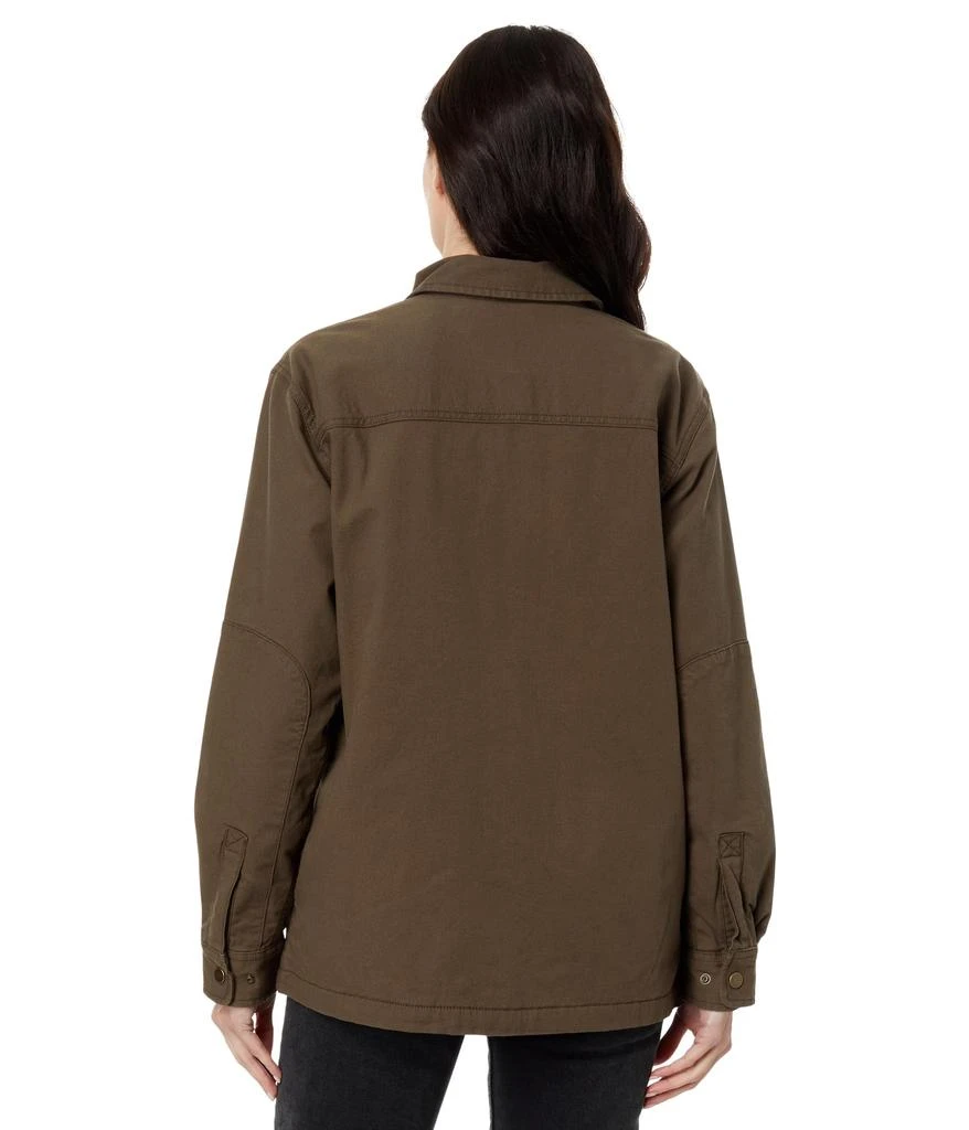 商品Carhartt|Rugged Flex® Loose Fit Canvas Fleece-Lined Shirt Jacket,价格¥392,第2张图片详细描述