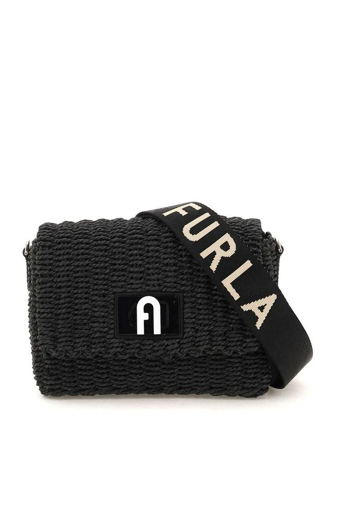商品Furla|Furla paper straw 1927 soft mini bag,价格¥1391,第4张图片详细描述