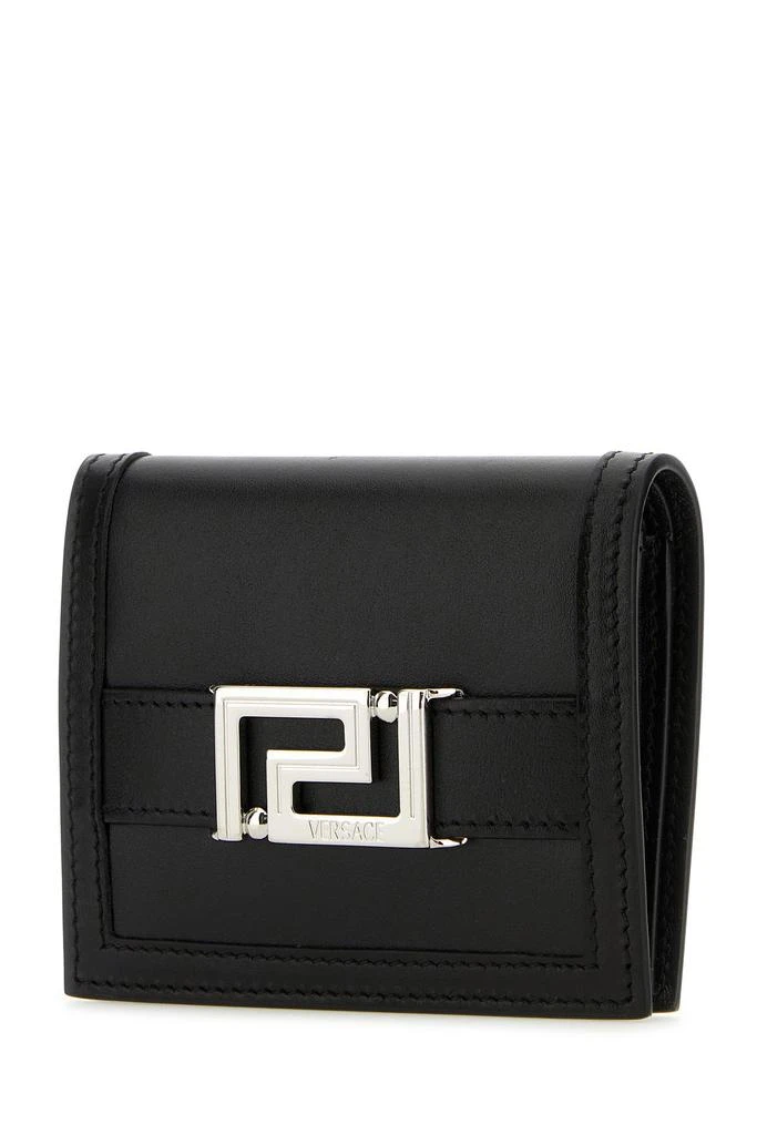 商品Versace|Black leather Greca Goddess wallet,价格¥2774,第1张图片
