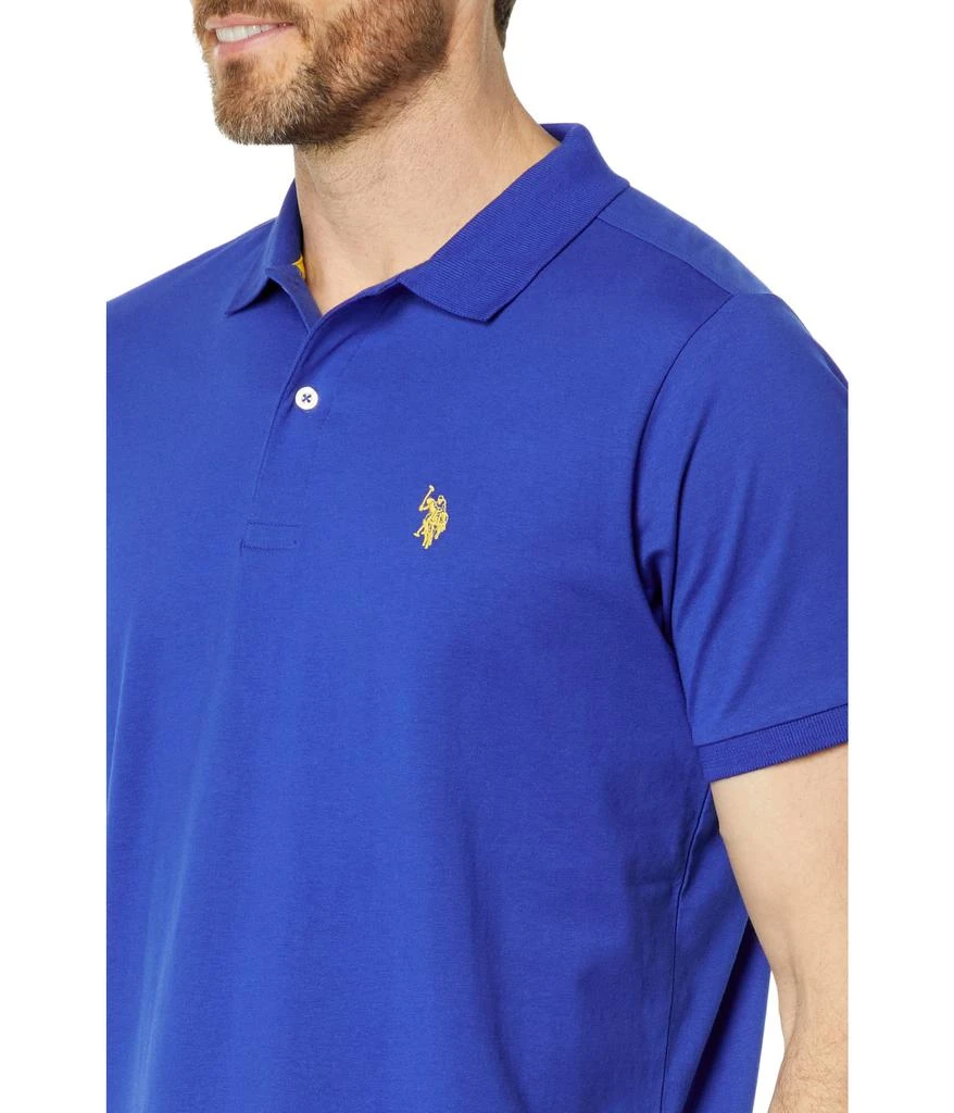 商品U.S. POLO ASSN.|Solid Jersey Polo Shirt,价格¥162,第3张图片详细描述