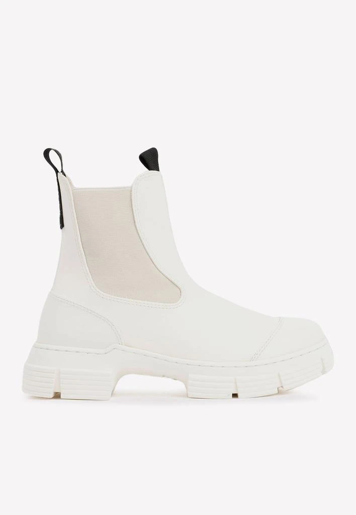 商品Ganni|Recycled Rubber Slip-On City Boots,价格¥1182,第1张图片