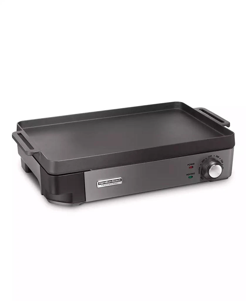 商品Hamilton Beach|Professional Cast Iron Electric Grill - 38560,价格¥1058,第1张图片