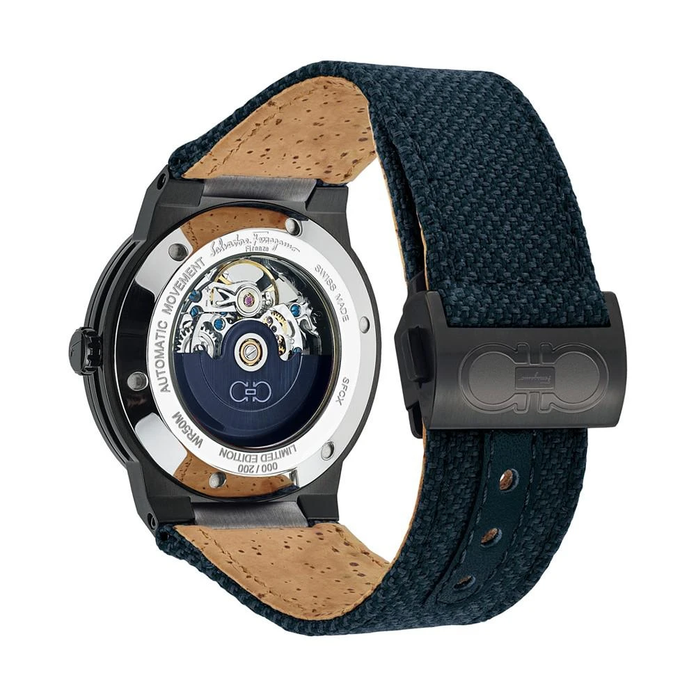 Men's Swiss Automatic F-80 Blue PET & Cork Strap Watch 41mm 商品