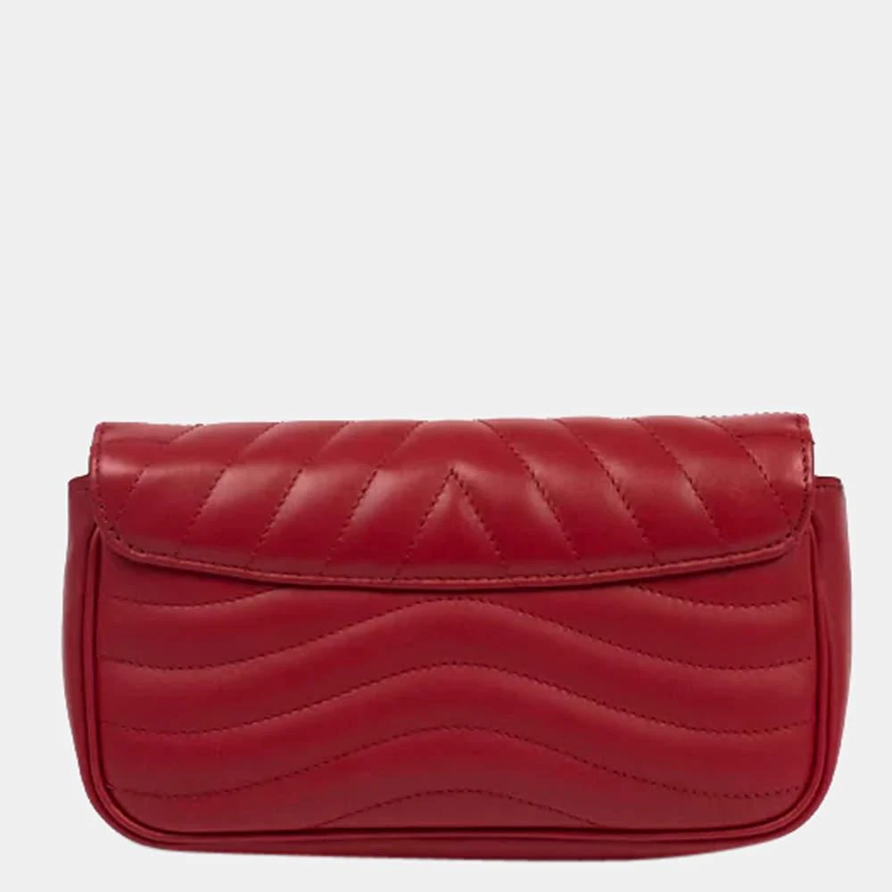 商品[二手商品] Louis Vuitton|Louis Vuitton Red Leather New Wave Shoulder Bag,价格¥17436,第3张图片详细描述