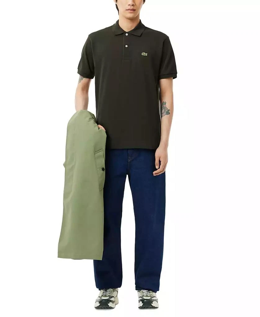 商品Lacoste|Men's L.12.12 Classic-Fit Short-Sleeve Piqué Polo Shirt,价格¥566,第5张图片详细描述