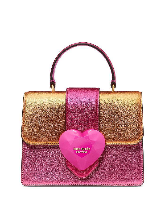 商品Kate Spade|Bijou Color Blocked Metallic Leather Mini Bag,价格¥2493,第3张图片详细描述