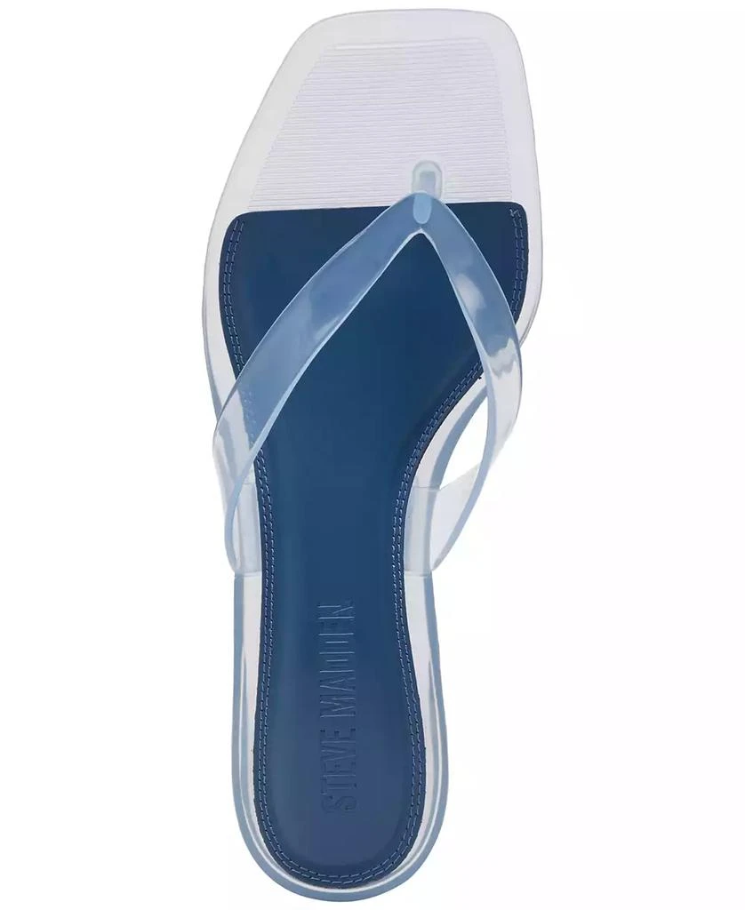 Women's Tracie-J Kitten-Heel Jelly Thong Sandals 商品