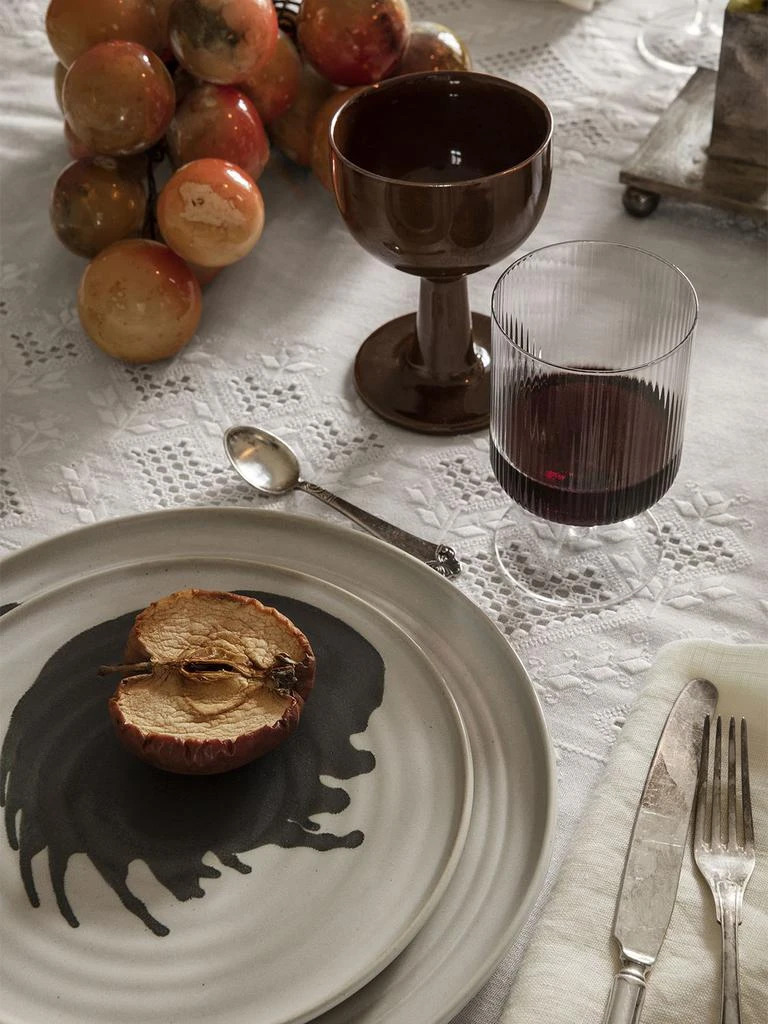 商品Ferm Living|Set Of 2 Ripple Wine Glasses,价格¥354,第3张图片详细描述