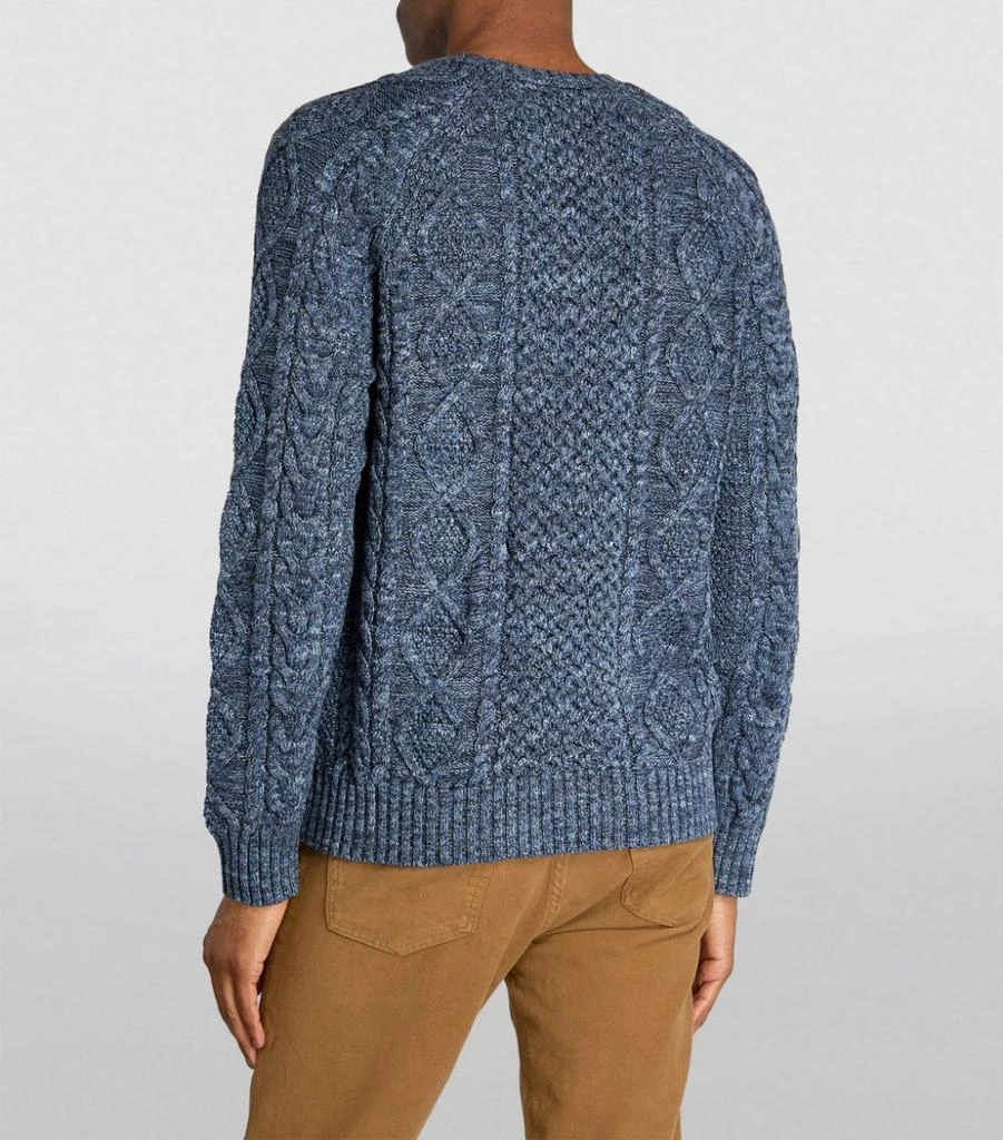 商品Ralph Lauren|Cotton Cable Knit Sweater,价格¥1811,第4张图片详细描述