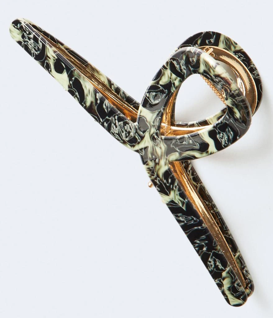 商品Aeropostale|Aeropostale Marbled Metal Twist Claw Hair Clip,价格¥45,第1张图片