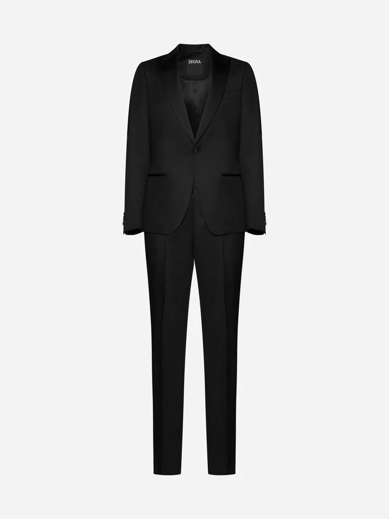 商品Zegna|Wool and mohair suit,价格¥5134,第1张图片
