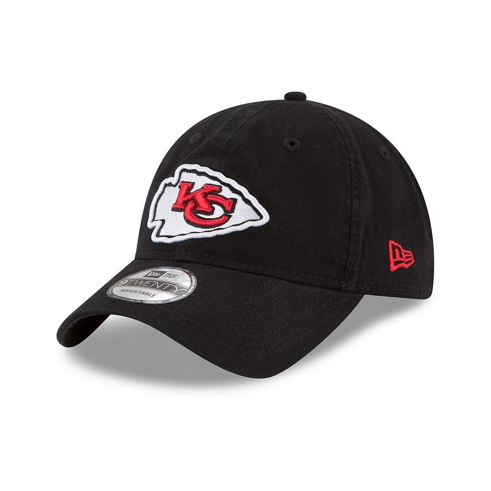 商品New Era|Men's Black Kansas City Chiefs Super Bowl LVIII Side Patch 9TWENTY Adjustable Hat,价格¥224,第3张图片详细描述