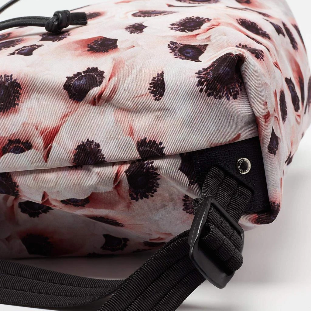 Longchamp Multicolor Floral Print Nylon and Leather Le Pliage Drawstring Backpack 商品