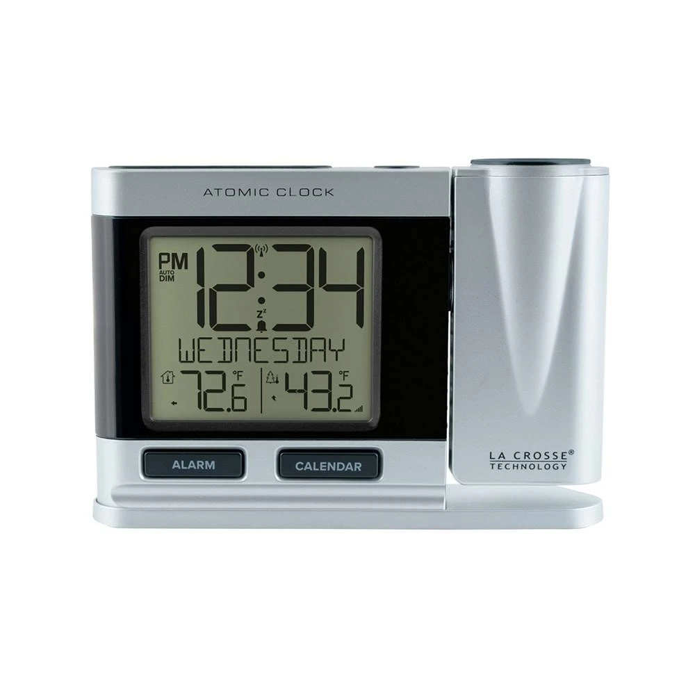 商品La Crosse Technology|616-12667-INT Atomic Projection Clock with Temperature,价格¥372,第3张图片详细描述