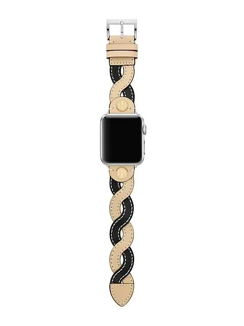 商品Tory Burch|TB Two-Tone Leather Apple® Watch Strap,价格¥863,第2张图片详细描述